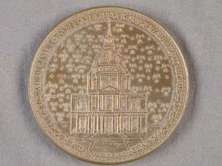 Médaille en bronze de la monnaie de Paris (1971) 