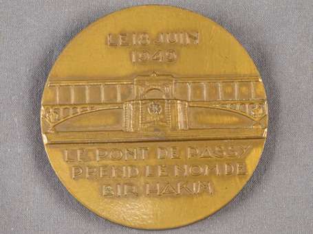 Médaille en bronze de la monnaie de Paris A. Bir 