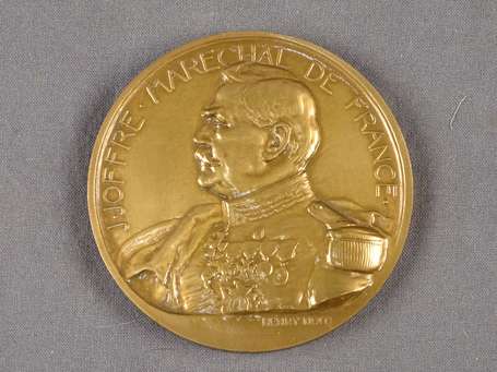 France médaille de bronze de 1973 Joffre Maréchal 