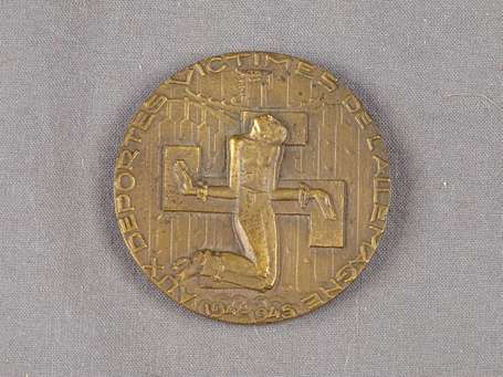 Médaille en bronze Aux dépotés victimes de 