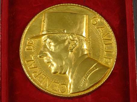 Hommage au Général de Gaulle 1 Médaille en bronze 