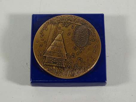 Médaille en bronze de la Monnaie de Paris sur le 