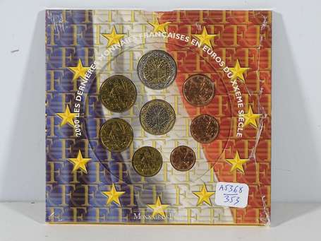 Monnaie de Paris Séries complètes en Euros Année 
