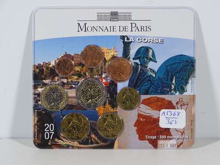 Monnaie de Paris Miniset France 2007 La Corse 