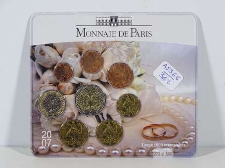 Monnaie de Paris Miniset France 2007 Thème Le 