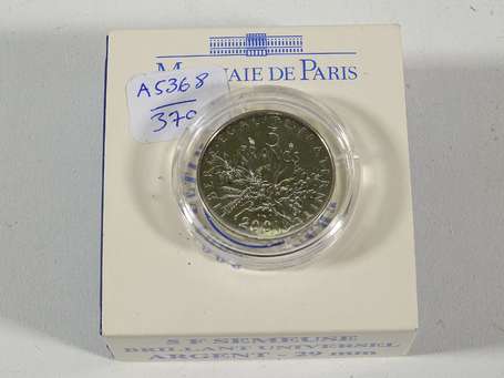 Monnaie de Paris Pièce de 5 francs en argent 