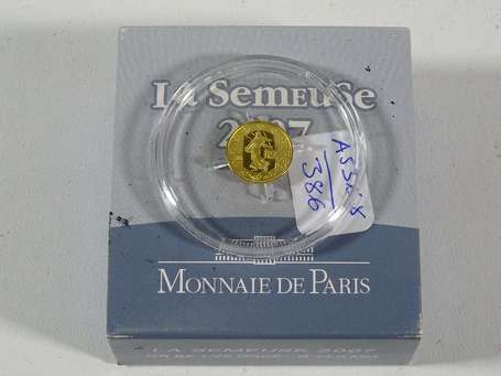 Monnaie de Paris Pièce de 5 euros en or 999/1000 