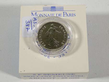 Monnaie de Paris Pièce de 5 francs Semeuse en 