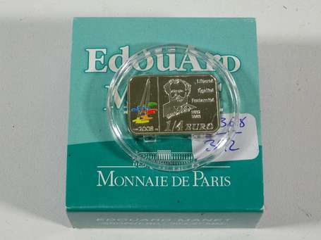 Monnaie de Paris Pièce de 1/4 d'euro en argent 