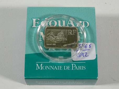 Monnaie de Paris Pièce de 1/4 d'euro en argent 