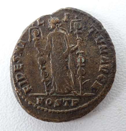 Monnaie romaine - MAXENCE. Follis ou Nummus. Avers