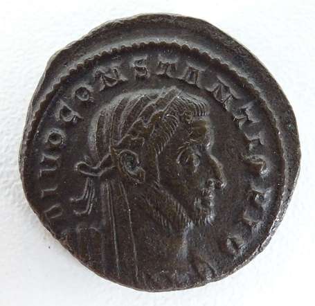 Monnaie romaine - CONSTANTIUS FOLLIS. Avers : 