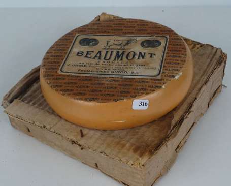 BEAUMONT Fromage au Lait de Vache chaud et gras / 