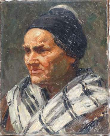 FLOUR Jules, attribué à (1864 -1921) Portrait de 