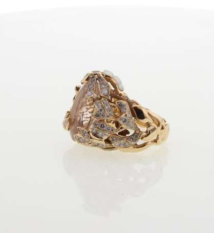 DIOR JOAILLERIE. Gourmande. Bague en or rose 18K 