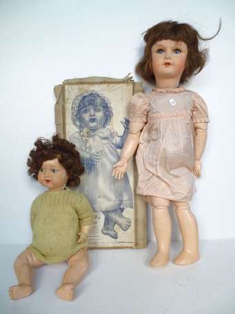 2 poupées tête composition