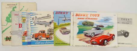 Dinky toys - Lot de catalogues , avril 1956 