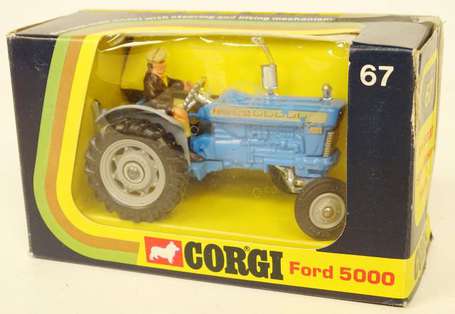 Corgi toys - Ford 5000 , tracteur agricole, en 