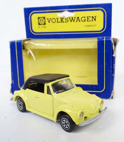 POLISTIL - Volkswagen , cox cabriolet en boite ref