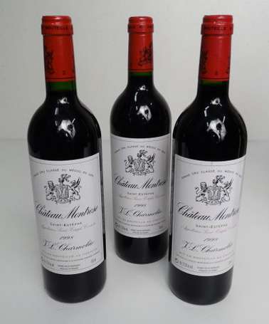 3 Bt Château Montrose 1998