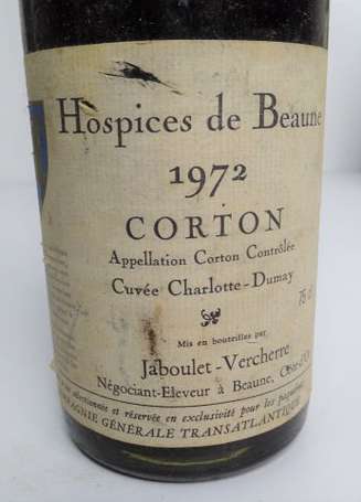 1 Bt Corton Hospice de Beaune 1972