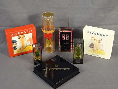 Givenchy, lot de 5 coffrets de miniatures et deux 