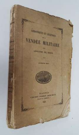 BREM (Adolphe de) - Chroniques et légendes de la 