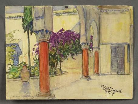 GUINEGAULT Georges-Pierre (1893 - ?) - Jardin 