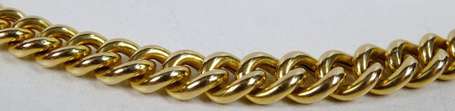 Collier en or jaune 18K (750°/00) maille 