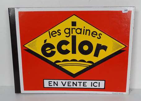 GRAINES ECLOR à Thouars : Plaque émaillée 