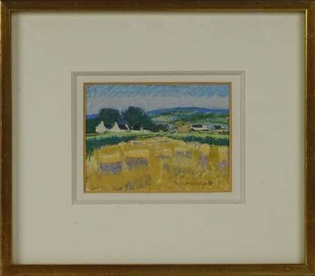 PRICHARD Gwilym (1931-1915) - Paysage. Technique 