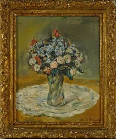 COMPARD Emile (1900-1977) - Bouquet de fleurs 