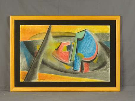 MINGAM Jean (1927-1987) - Composition abstraite. 
