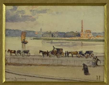 ROY Donatien (1835-1930) - Quai de Richebourg 