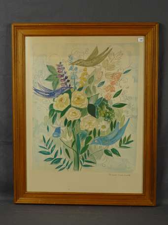 Marie Kade Dhal Bouquet litho