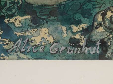 GRUNHUT Alice Xxé Personnages fantastique. 