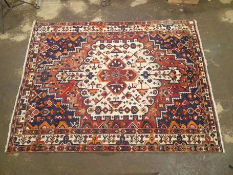 Tapis Bakthiar (chaine et trame en coton, velours 