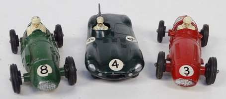 Crescent toys - Lot de 3 voitures de course, 