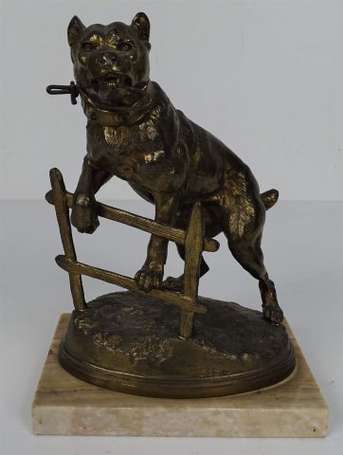 VALTON Charles (1851-1918) - Chien de garde à la 