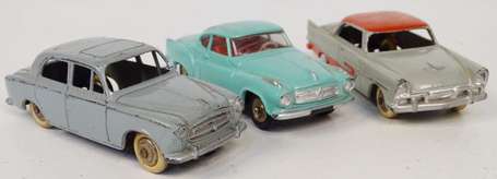 Dinky toys - Lot de 3 voitures - Peugeot 403 