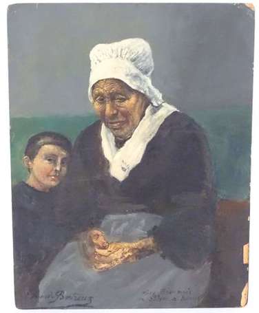 BERTREUX Edmond (1911-1991). Mère Brounais de St 