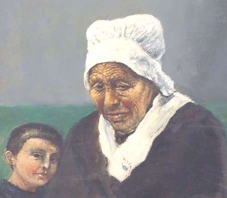 BERTREUX Edmond (1911-1991). Mère Brounais de St 