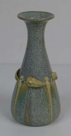 DENERT René (1897-1937) - Vase balustre en grès à 