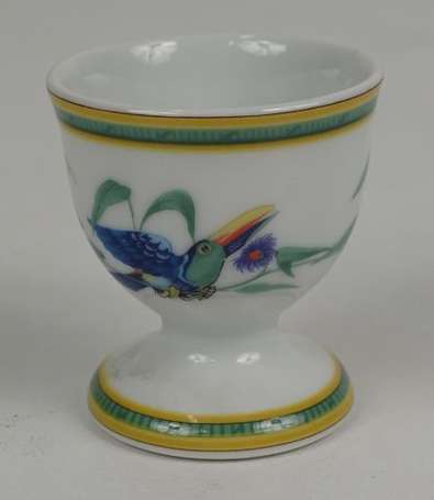 HERMES - Coquetier en porcelaine de Limoges modèle