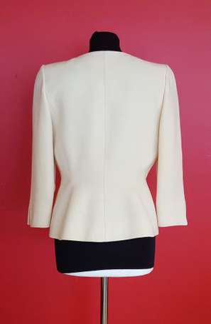 THIERRY MUGLER - Veste crème manches 3/4, 