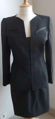 THIERRY MUGLER - Tailleur Vintage en laine et soie