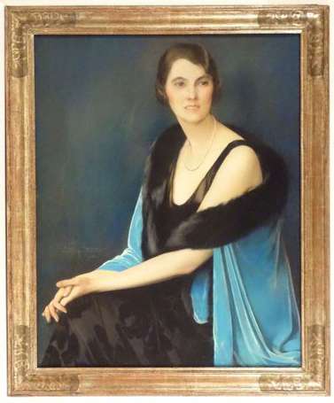 BAES Firmin (1874-1945) - Jeune femme au collier 