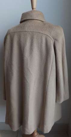 THIERRY MUGLER - Manteau en alpaga Vintage couleur