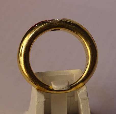 CARTIER - Bague jonc en or jaune 18K (750°/00) 