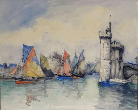 FRANK-WILL (1900-1951) La Rochelle, Sortie des 